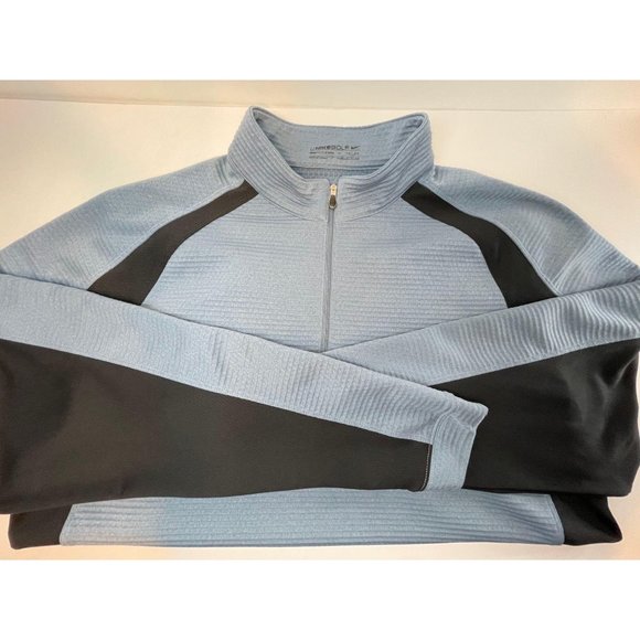 Nike Golf | Men's Half-zip Pullover | Blue - Picture 1 of 9